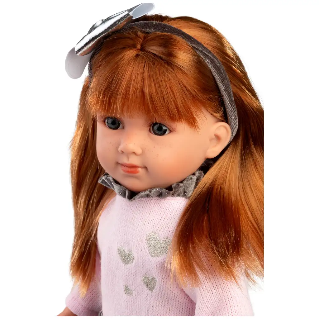 Llorens: Nicole 35 cm große Puppe im schwarzen Rock kép 2