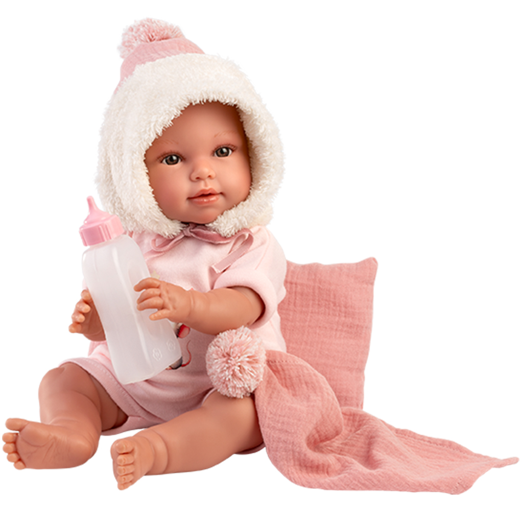 Llorens: Olivia 38 cm große weinende Puppe mit Decke kép 1