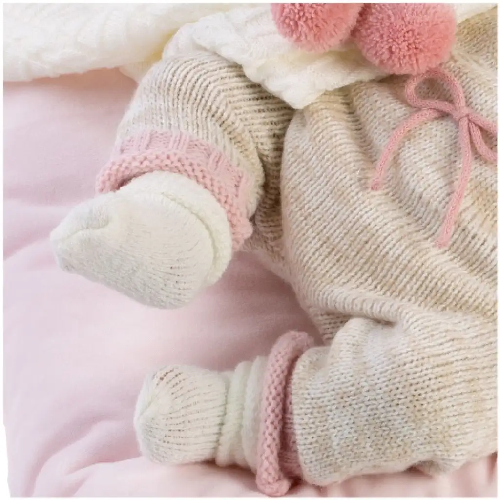 Llorens: Reborn limitierte Ausgabe lebensechte Neugeborenenpuppe mit Quastenbekleidung 42cm kép 2