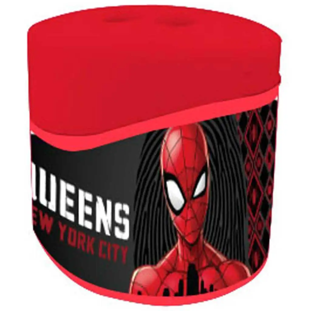 Luna: Avengers Kunststoff-Doppelspitzer mit Behälter und Spiderman-Motiv, 1 Stück kép 2