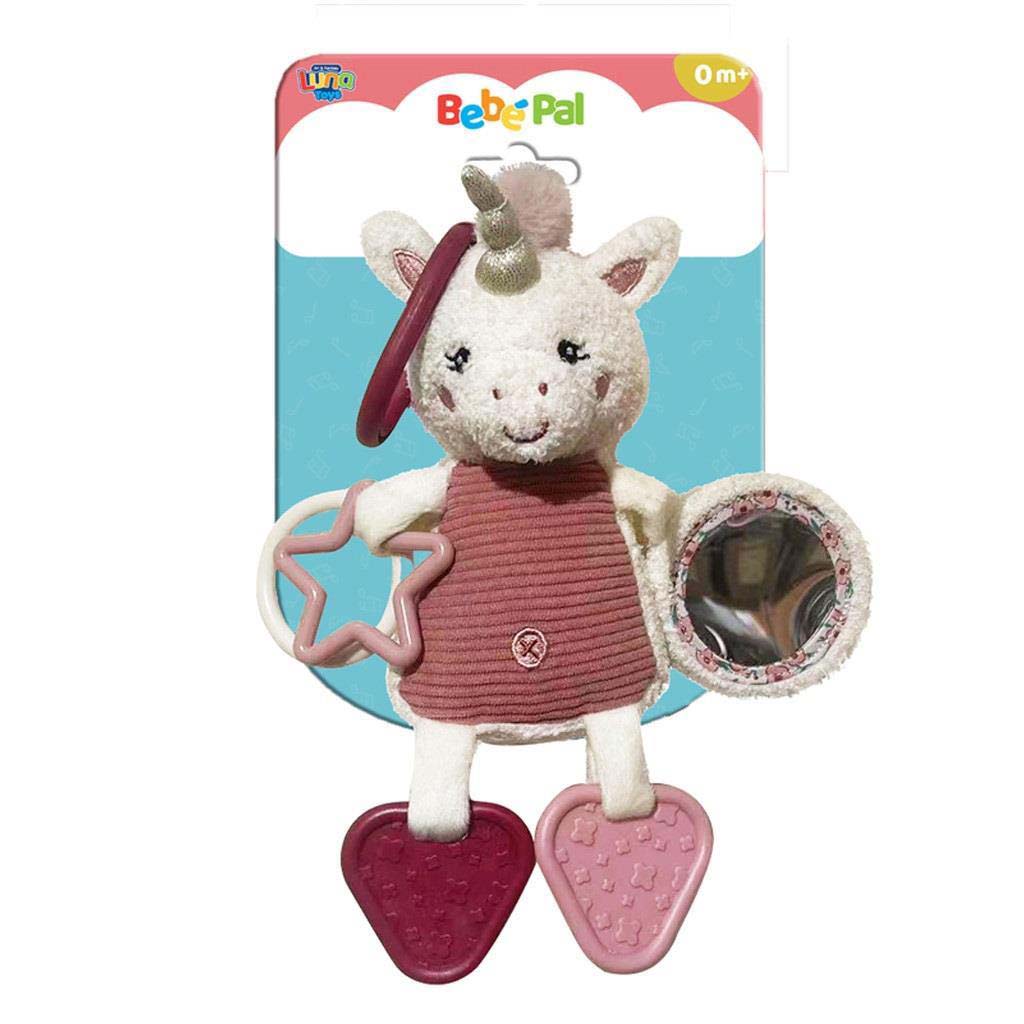 Luna: Bebé Pal – Einhorn-Plüschtier für Babys mit Beißring