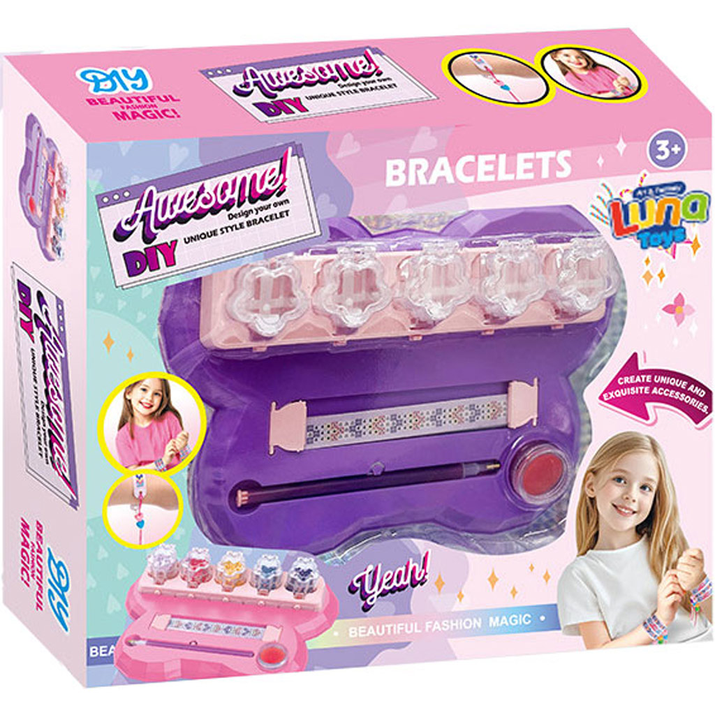 Luna: DIY Diamantstein-Armband Bastelset Kreativset