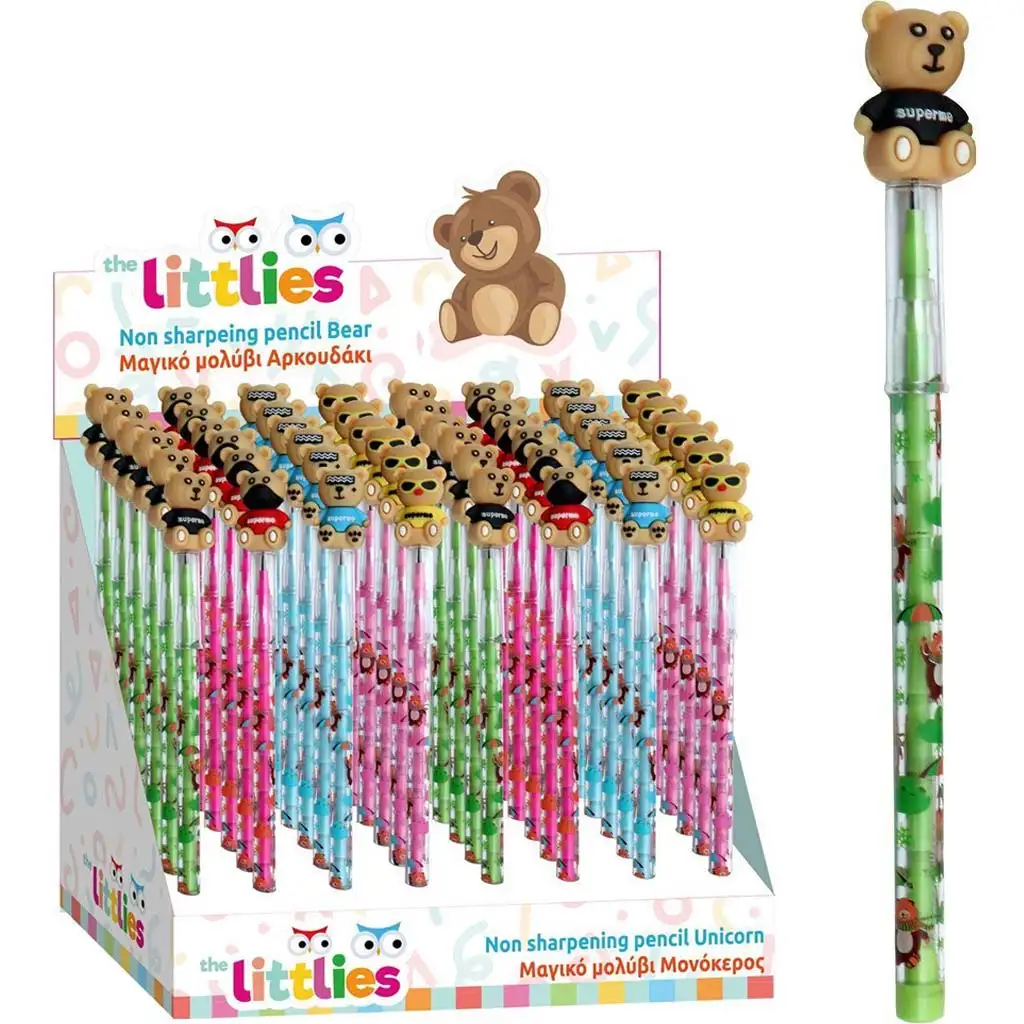 Luna: Die Littlies Druckbleistift mit Bärenmotiv, verschiedene Ausführungen – 1 Stück