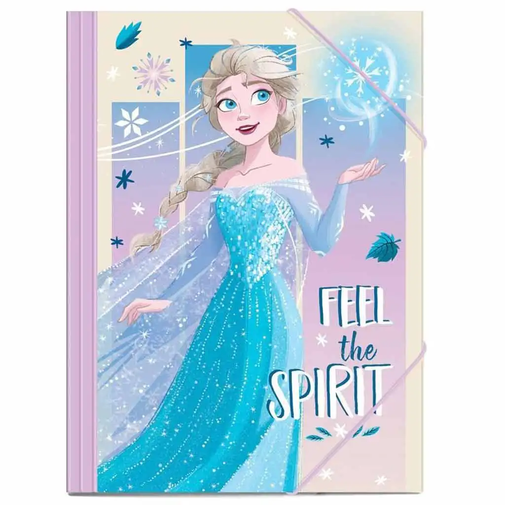 Luna: Eiskönigin Gummimappe für A4-Blätter 25x35cm