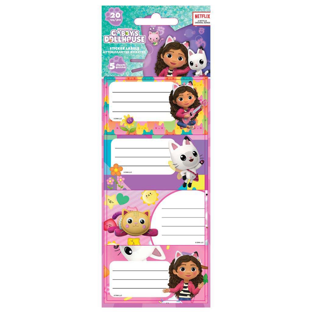 Luna: Gabis Puppenhaus Heftetiketten 20er-Set