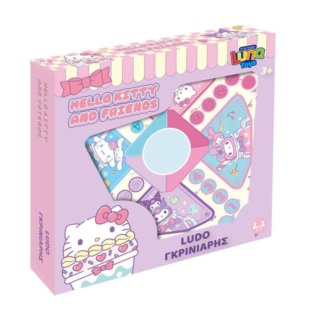 Luna: Hello Kitty Mensch ärgere dich nicht? Gesellschaftsspiel kép 1