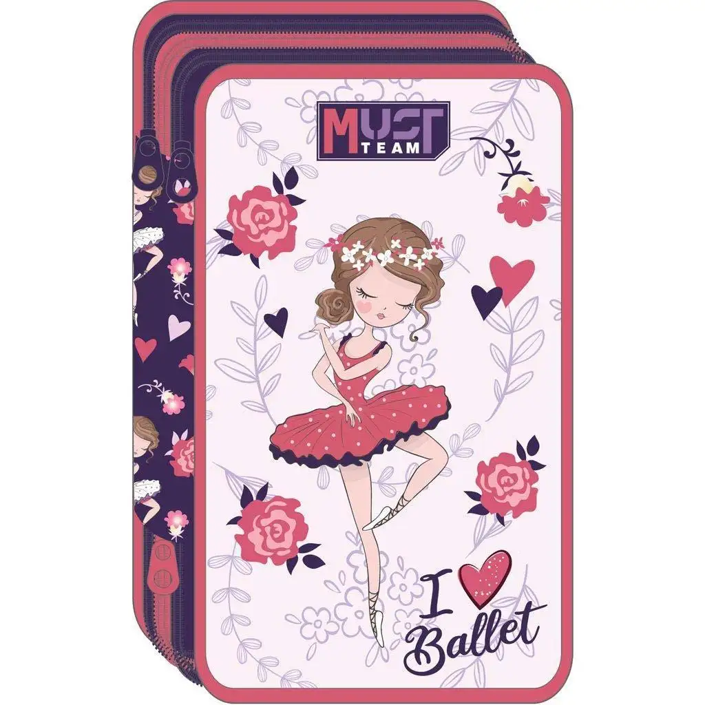 Luna: Ich liebe Ballett 3-stöckiges gefülltes Federmäppchen