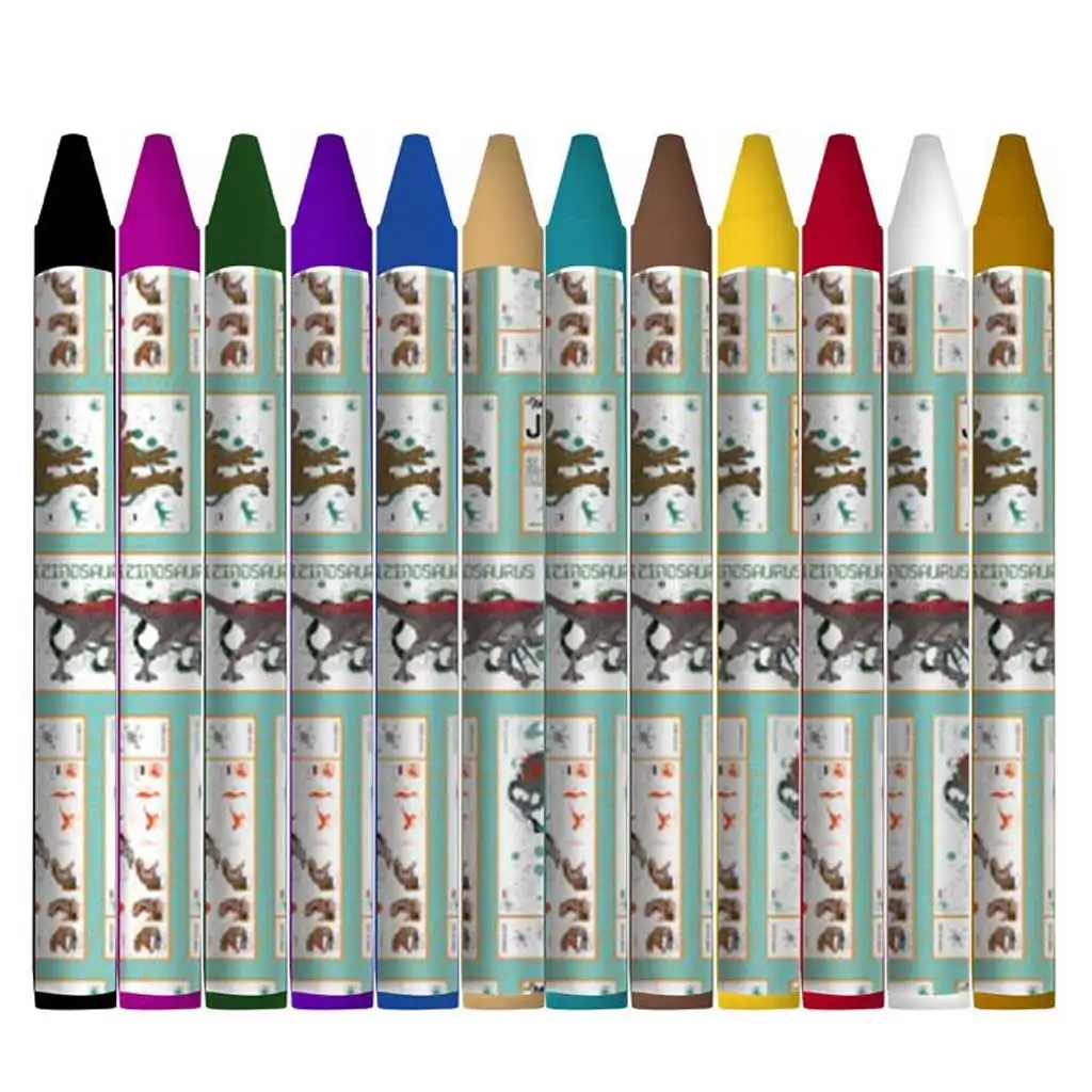 Luna: Jurassic World Malset mit Schablone und Aufkleber 54x47cm kép 3