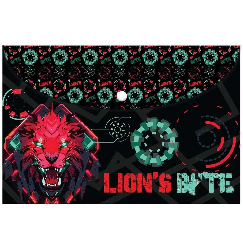 Luna: Lions Byte Patentmappe im A4-Format