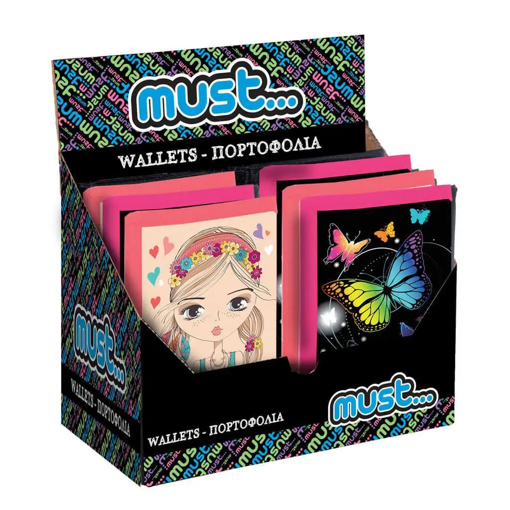 Luna: Mädchen-Geldbörse in verschiedenen Ausführungen, 1 Stück