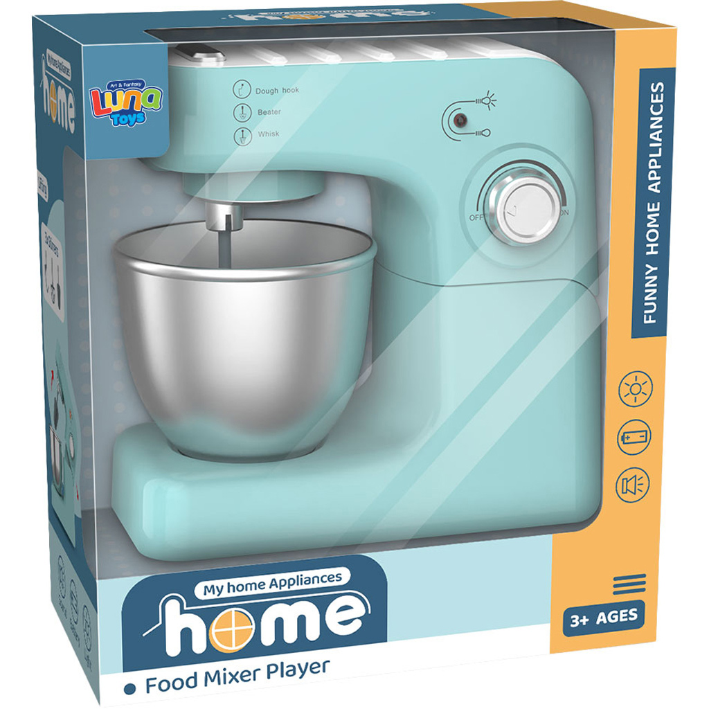 Luna: Mein Zuhause blaue Küchenmaschine mit Licht und Sound