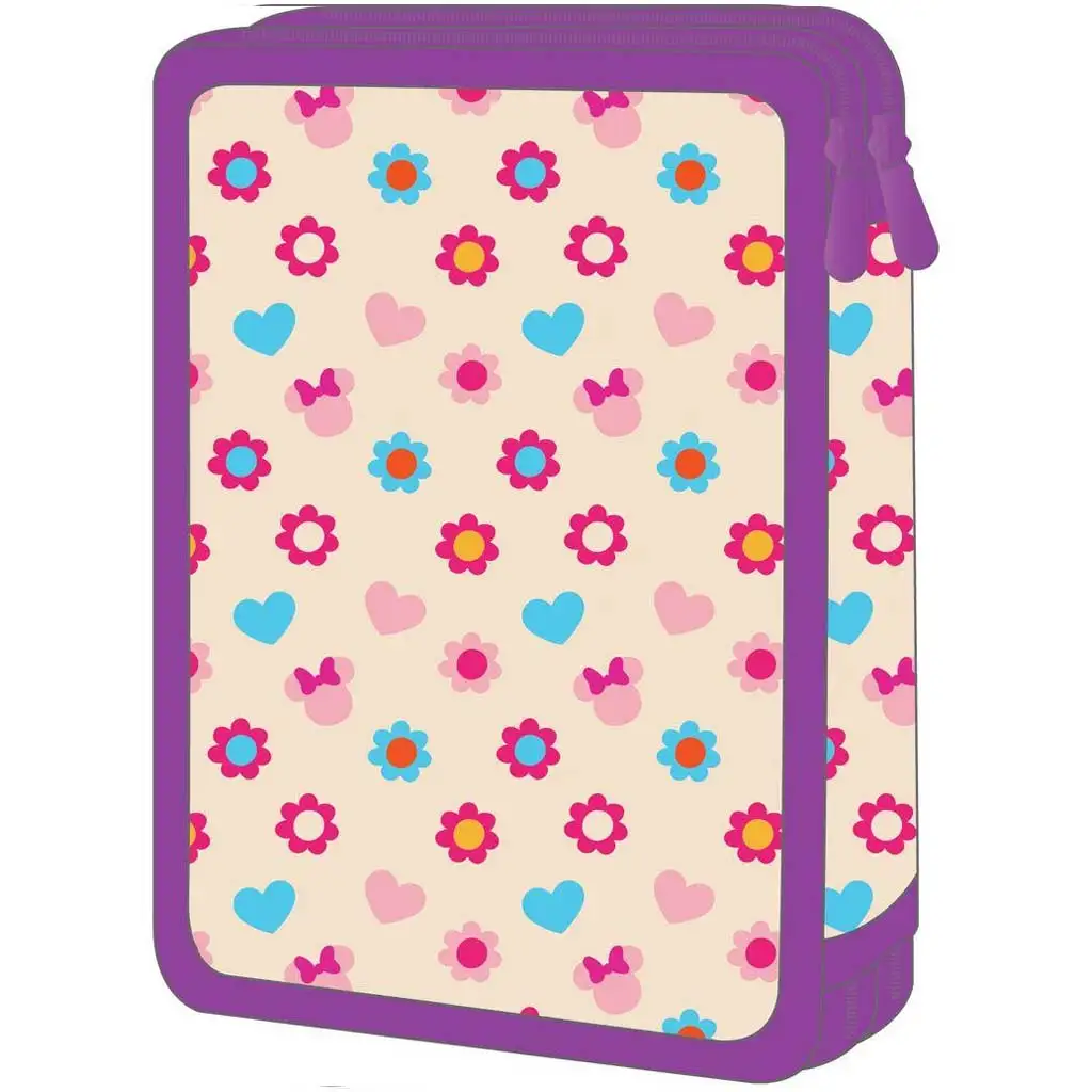 Luna: Minnie Love 2-stöckiges gefülltes Federmäppchen kép 2