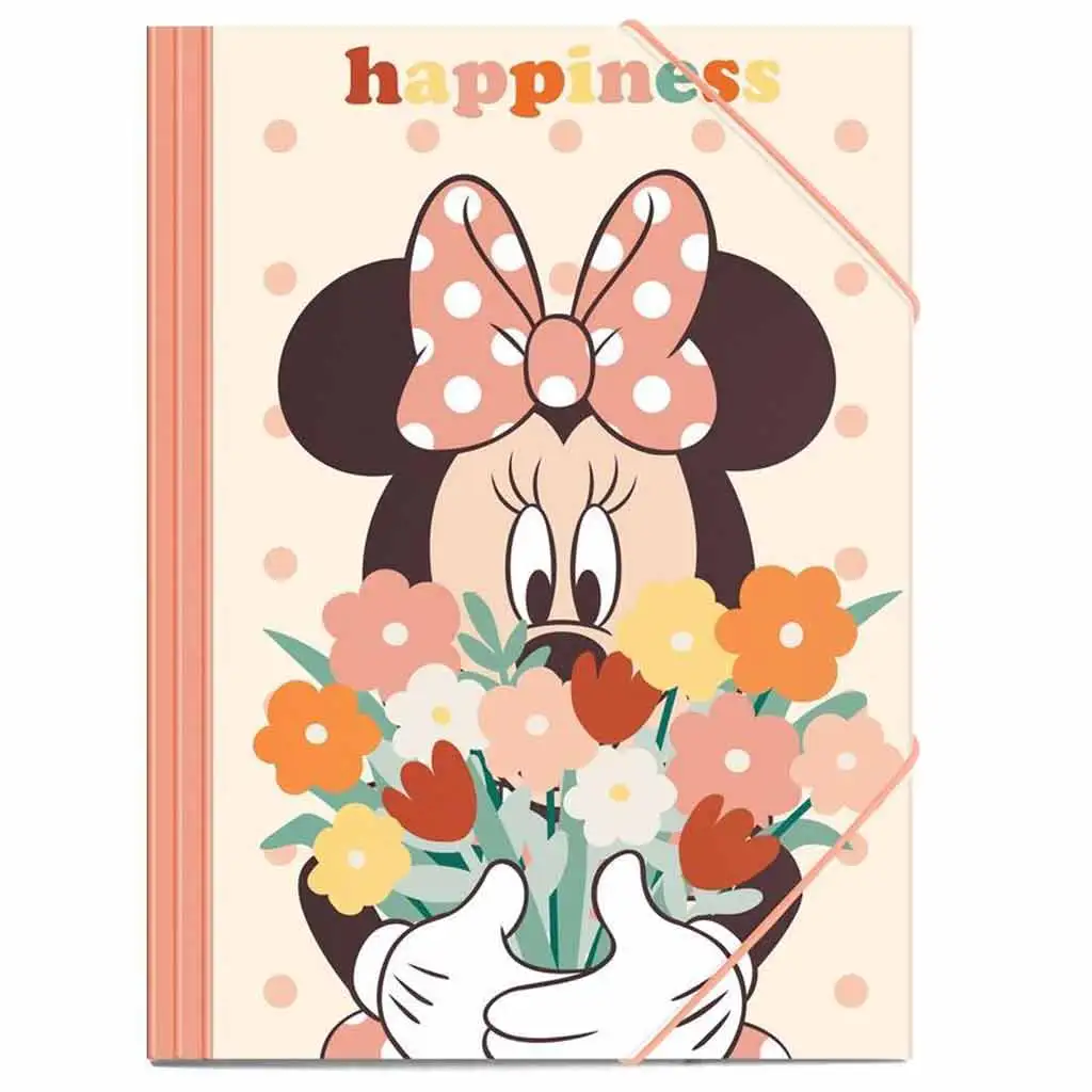 Luna: Minnie Maus Gummimappe für A4-Blätter 25x35cm