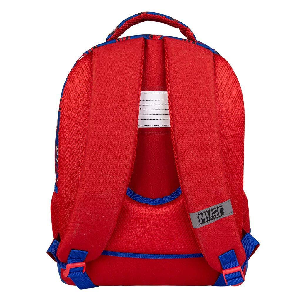 Luna: Muss Team Captain America abgerundeter 3-Fächer-Rucksack 32x18x43 cm kép 2