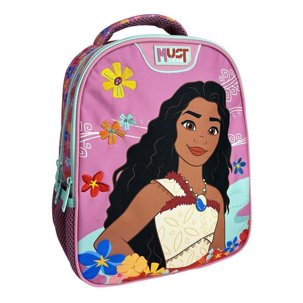 Luna: Muss Team Disney Vaiana 2 abgerundeter 2-Fächer-Rucksack 27x10x31 cm