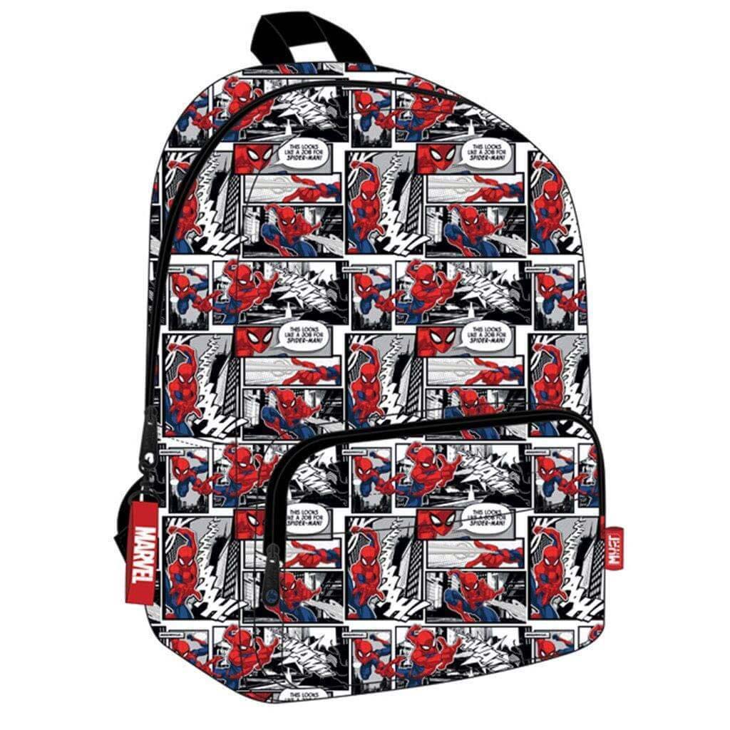 Luna: Muss Team Spider-Man Comic abgerundeter Rucksack 29x17x41cm