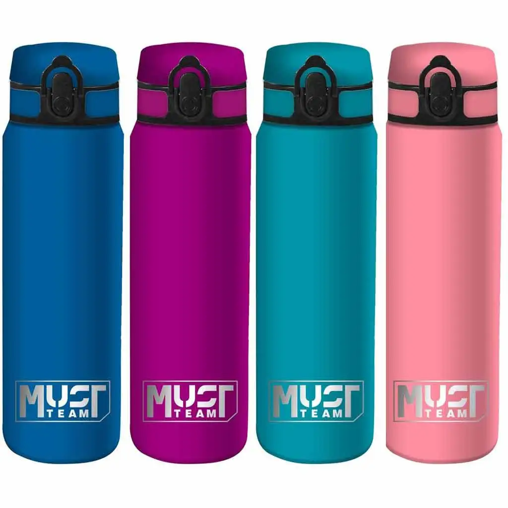 Luna: Must... Edelstahl-Trinkflasche 600ml in verschiedenen Farben 1 Stück kép 2