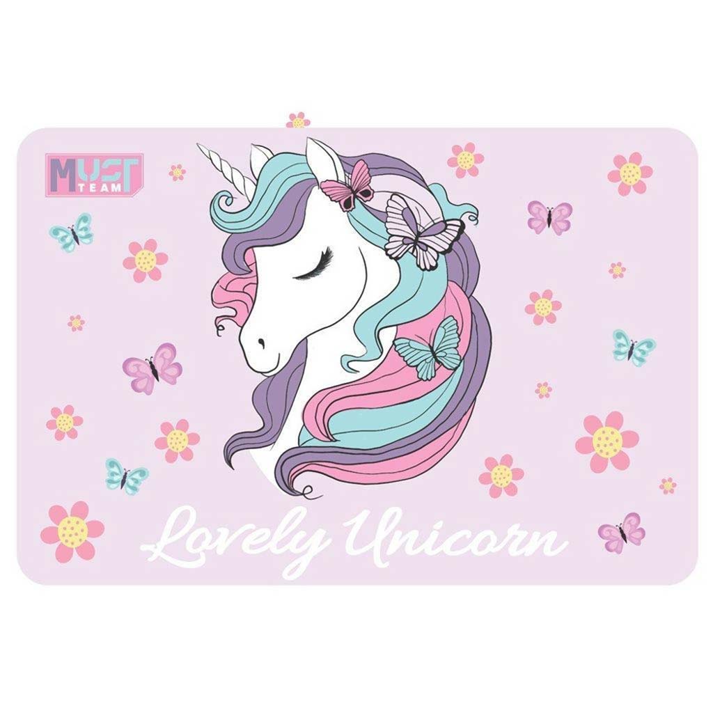 Luna: Must Schreibtischunterlage mit Team Unicorn-Muster 43x29 cm