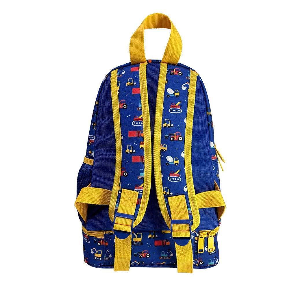 Luna: Must Team Bagger gemusterter, abgerundeter, isotermischer Kindergarten-Rucksack 25x14x36cm kép 2