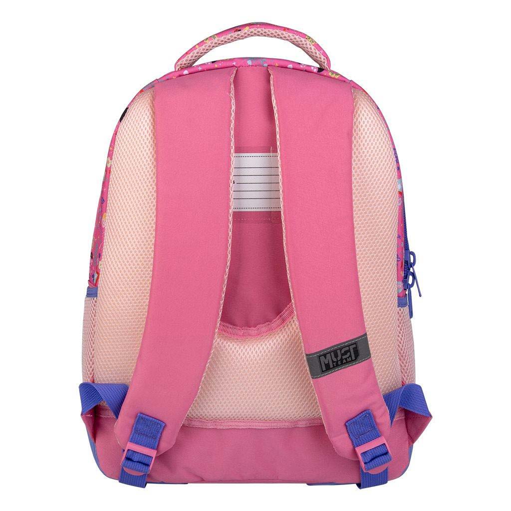 Luna: Must Team Hello Minnie Maus abgerundeter Rucksack mit 3 Fächern, 32x18x43cm kép 2