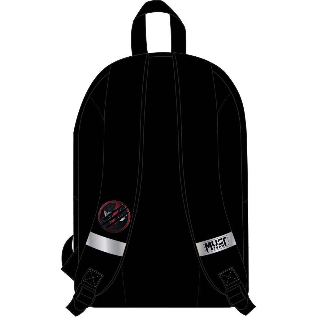 Luna: Must Team Marvel Deadpool und Wolverine abgerundeter Rucksack 29x17x41cm kép 2