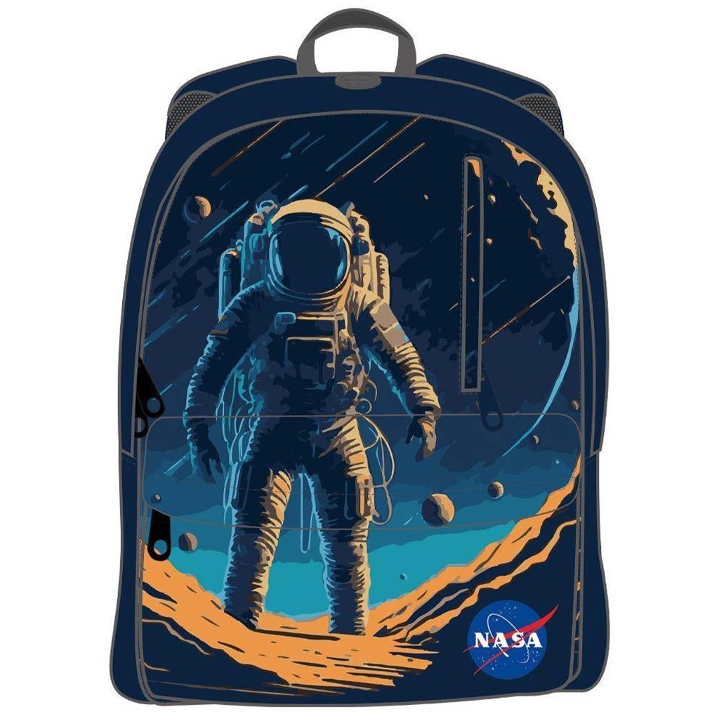 Luna: Must Team NASA abgerundeter Schulrucksack 32x17x42 cm