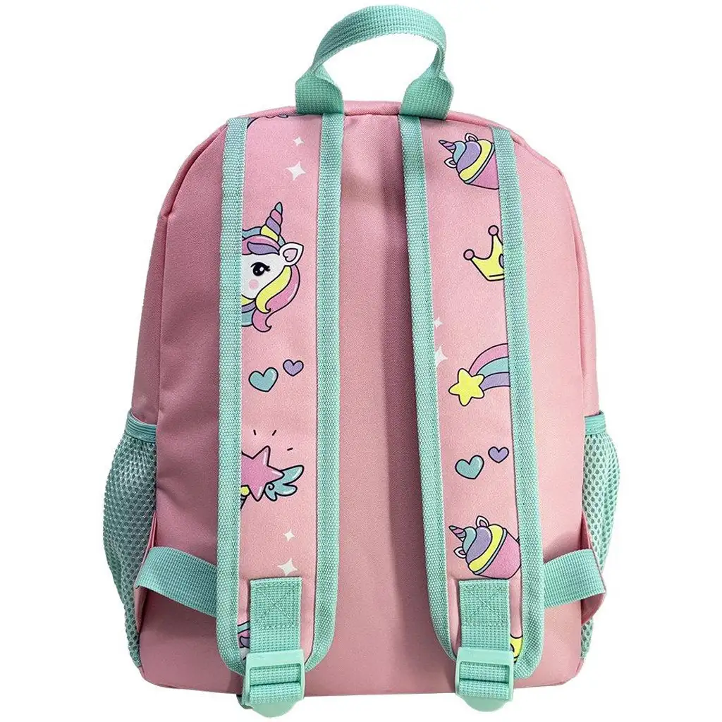 Luna: Must Team Unicorn 1-Fach Kindergartenrucksack mit abnehmbarer Gürteltasche 28x14x33cm kép 2