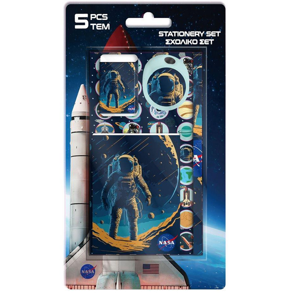 Luna: NASA Astronaut 5-teiliges Schreibwarenset