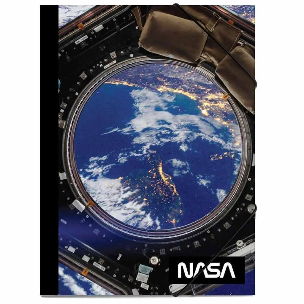 Luna: NASA Gummimappe für A4-Blätter 25x35cm