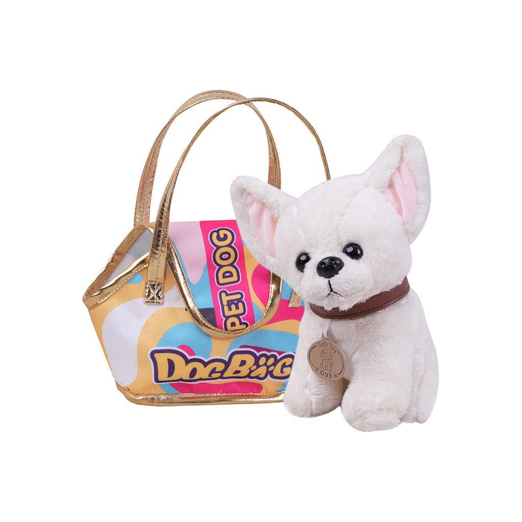 Luna: Pet Family Plüschwelpe in Hundetasche, 20 cm kép 2