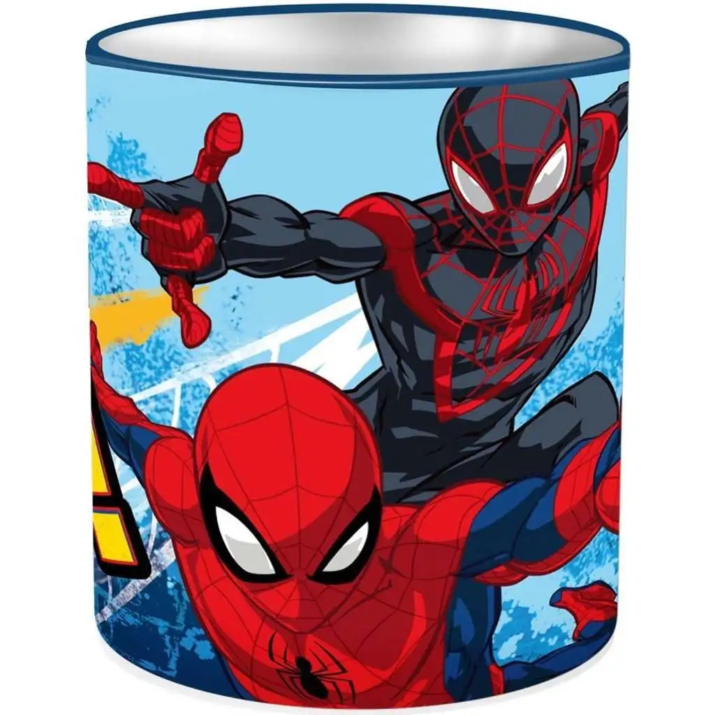 Luna: Spider-Man Superheld Metall zylindrischer Stiftehalter 10x11cm
