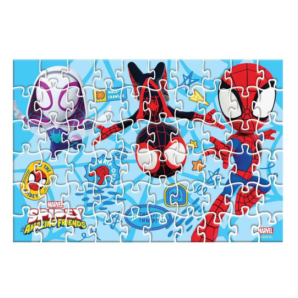 Luna: Spidey 2-in-1 60-teiliges Puzzle und Spidey-Figur kép 2