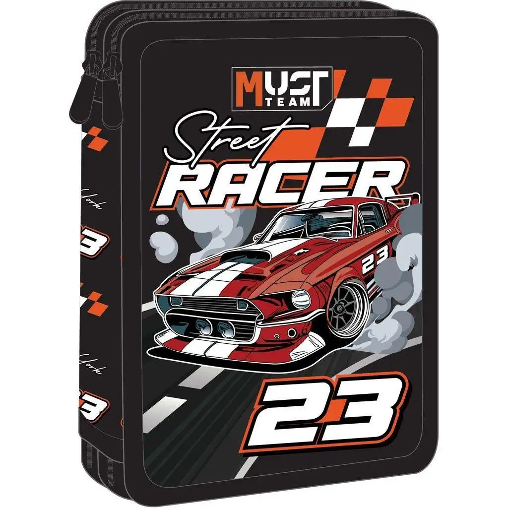 Luna: Street Racer 2-stöckiges gefülltes Federmäppchen