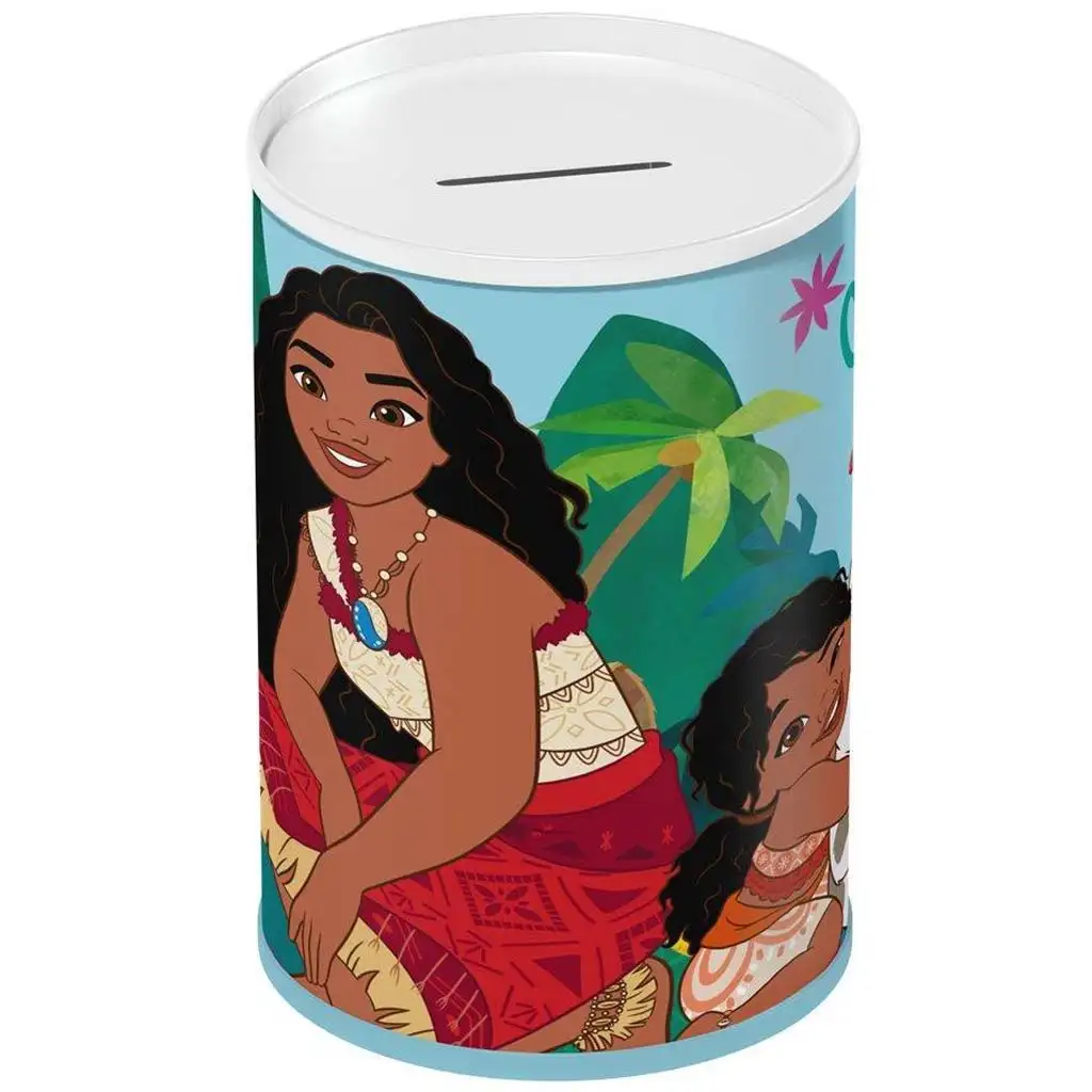 Luna: Vaiana 2 abenteuerliche Spardose aus Metall 10x15cm kép 1