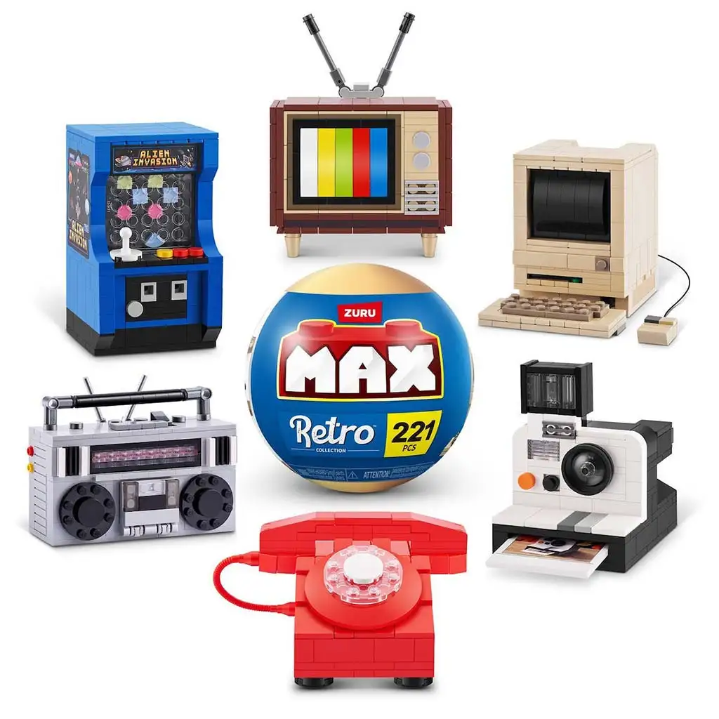 MAX Retro Objekte Kollektion Serie 1 verschiedene