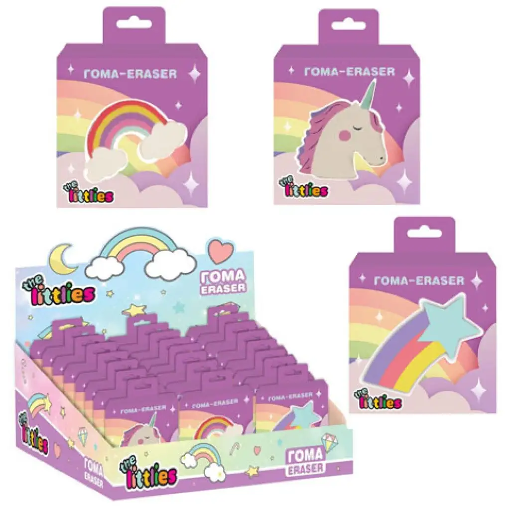 Mädchen-Radiergummi in verschiedenen Ausführungen 1 Stk