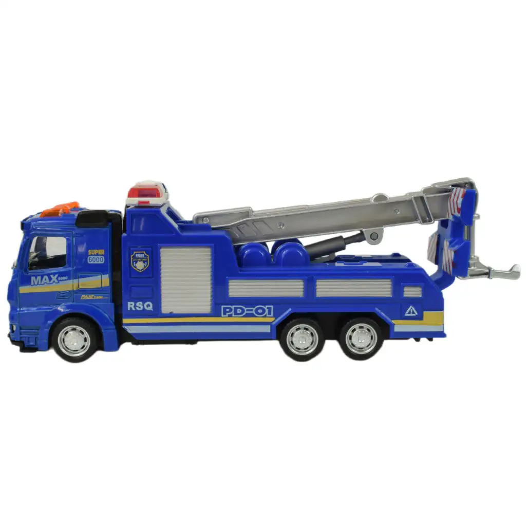 Magic Truck: Polizeilastwagen mit Schwungrad in verschiedenen Ausführungen 20cm kép 6