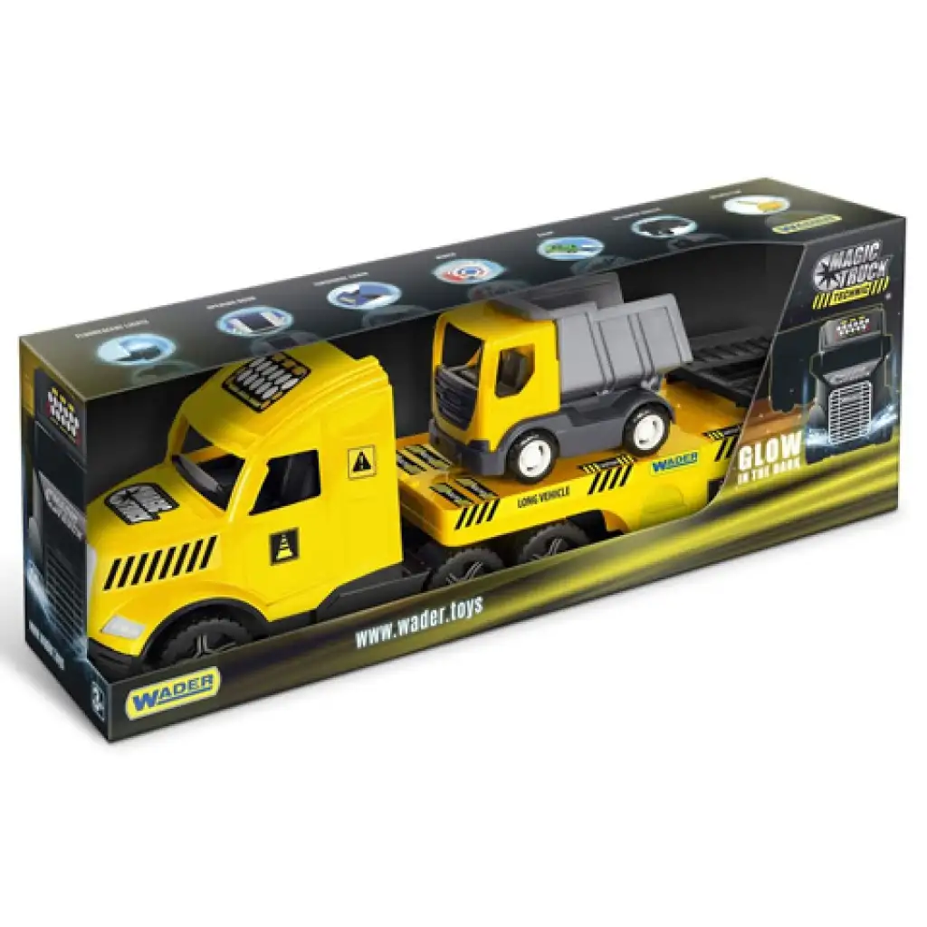 Magic Truck Technic LKW mit Kipper 79cm - Wader