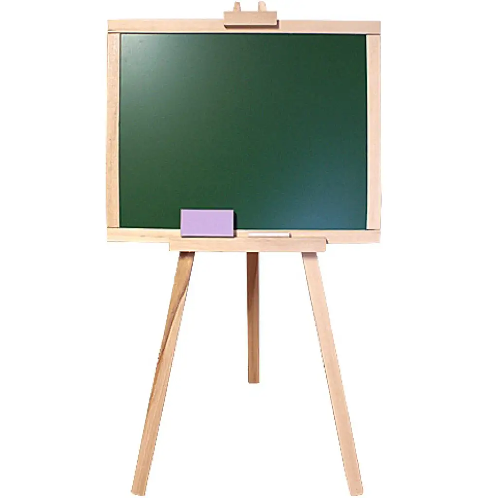 Magnetische Zeichentafel aus Naturholz