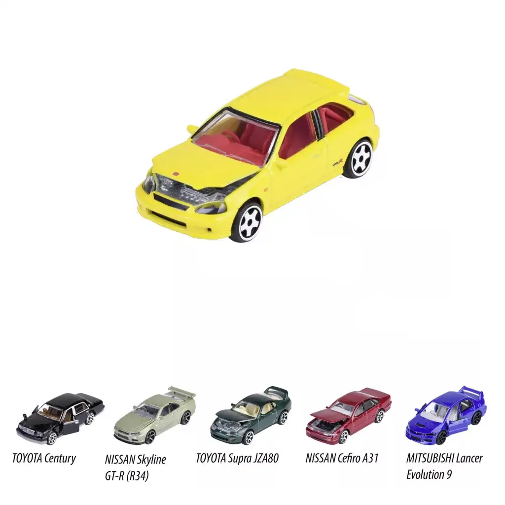 Majorette: Japan Series Metall-Automodelle 16. Serie in verschiedenen Varianten 1/64 1 Stück kép 2