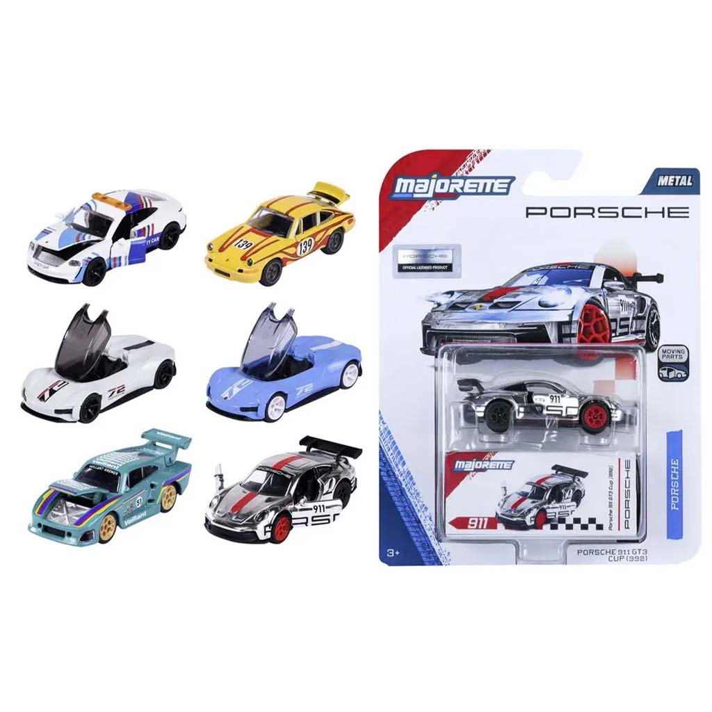 Majorette: Porsche Deluxe sammelbares Spielzeugauto in verschiedenen Ausführungen – Simba Toys