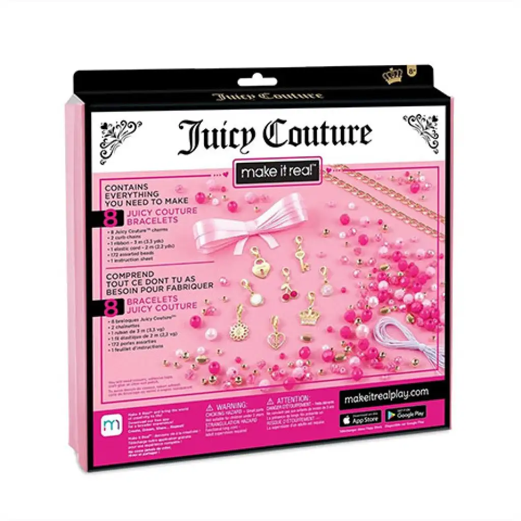 Make It Real: Juicy Couture Armbänder - Nur das Pinke kép 4
