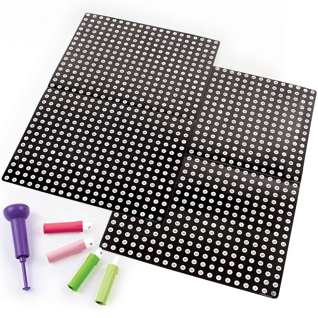 Make It Real: Punktier-Stempel-Set, 2-teilig, Katze und Dino kép 2