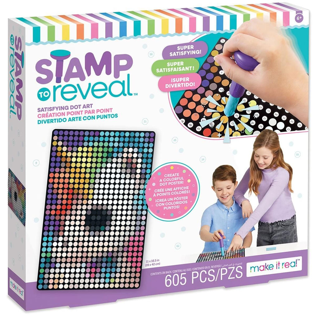 Make It Real: Punktier-Stempel für Aufkleber - Einhorn