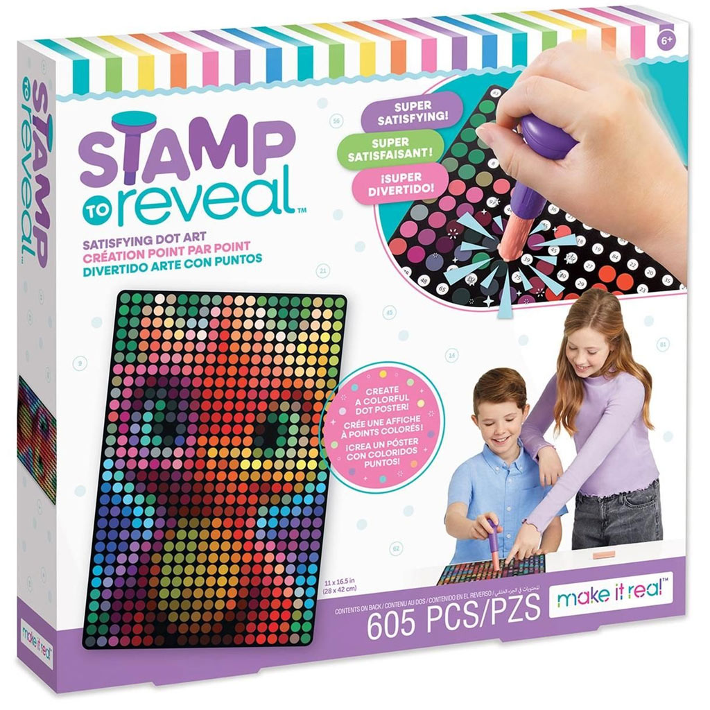 Make It Real: Sticker Punktierstempel - Glitzer