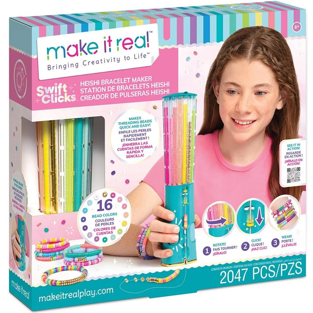 Make It Real: Swift Clicks Heishi-Perlen-Set