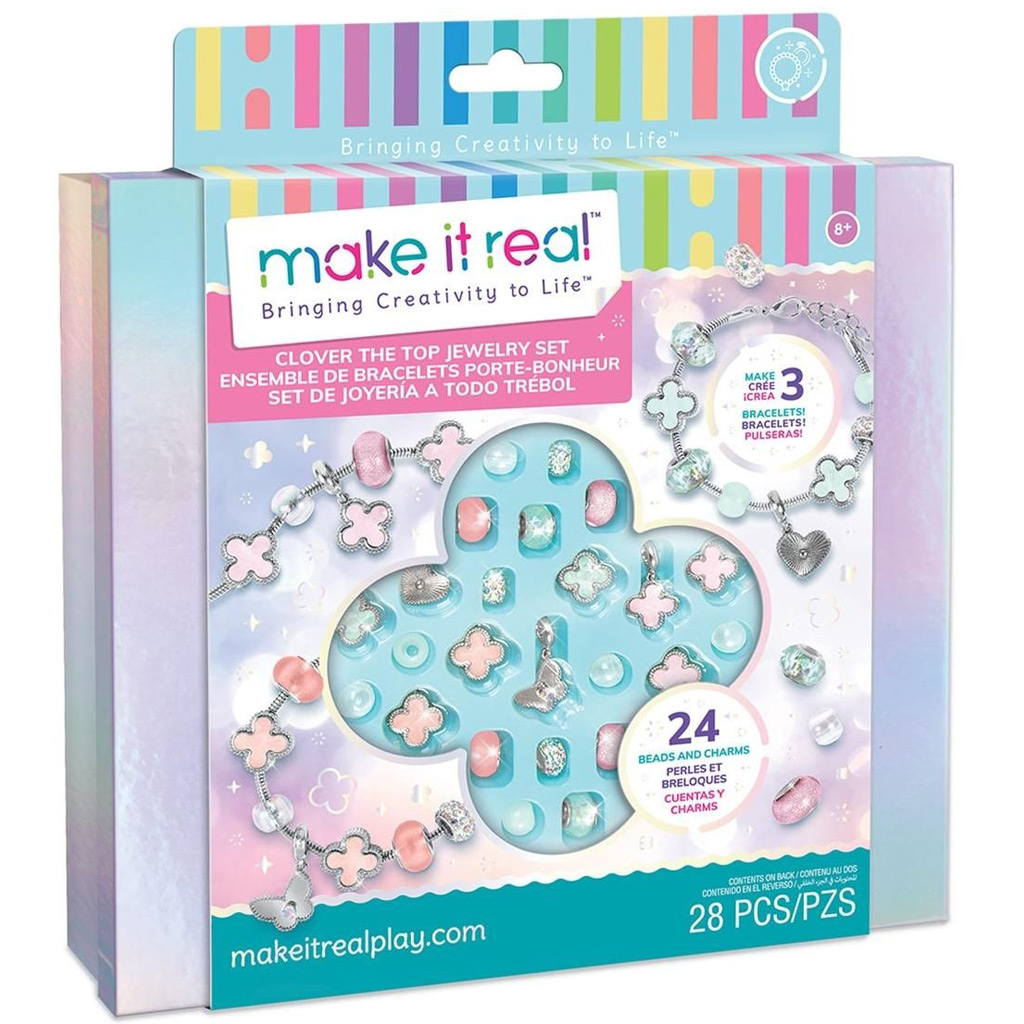 Make It Real: Vierblättrige Glücksarmbänder