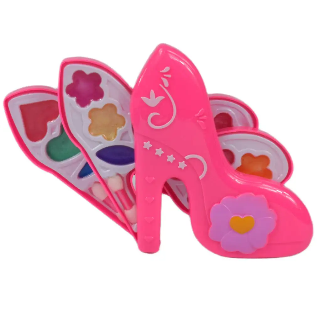 Make-Up-Set: Schminkpaletten-Set in High-Heel-Form mit cremigen Schminken kép 4