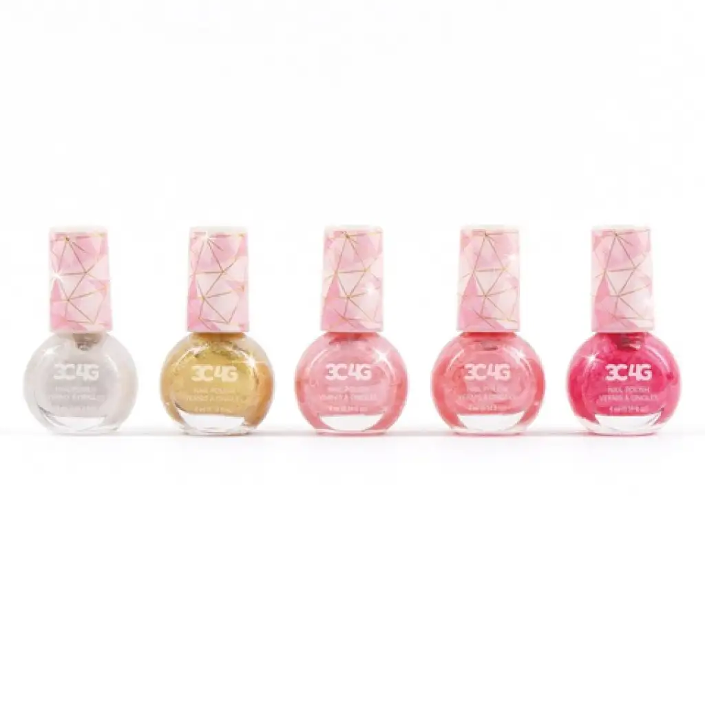 Make it Real: 3C4G pink gold 5-teiliges Nagellack-Set kép 3