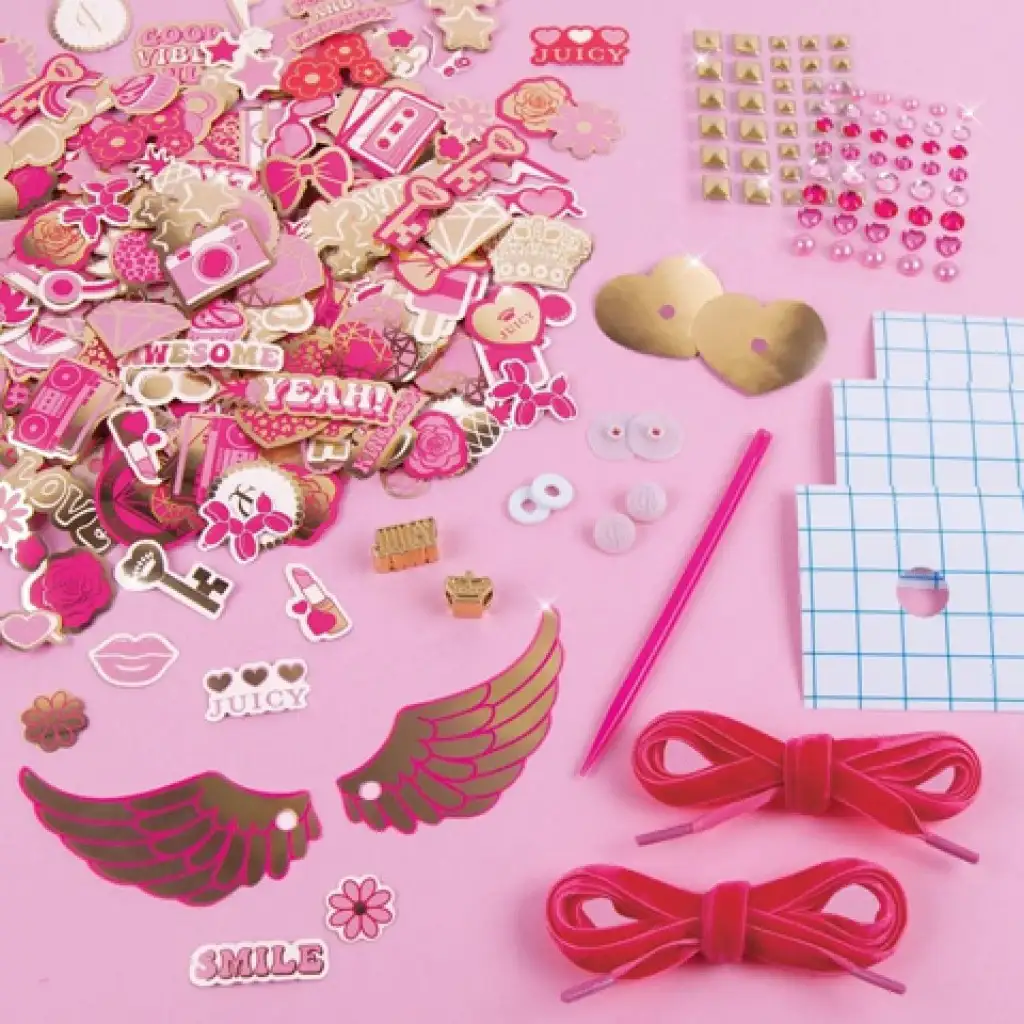 Make it Real: Juicy Couture - Sticker Chic Schuhdekorations-Kreativset kép 4
